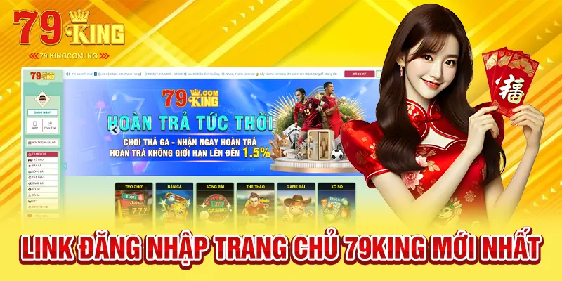 Link đăng nhập trang chủ 79King mới nhất